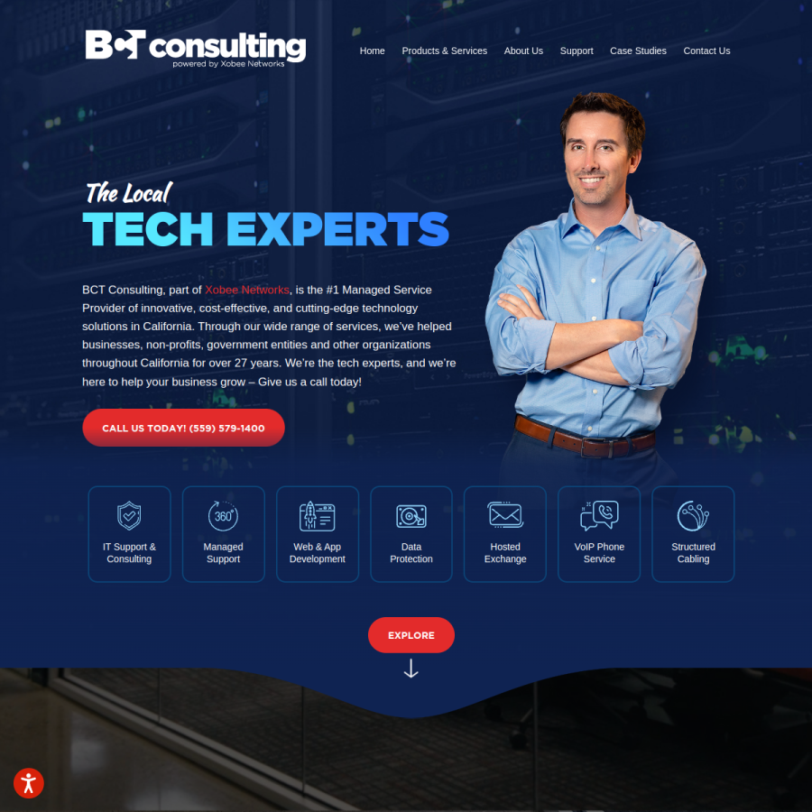 bctconsulting.com homepage screenshot
