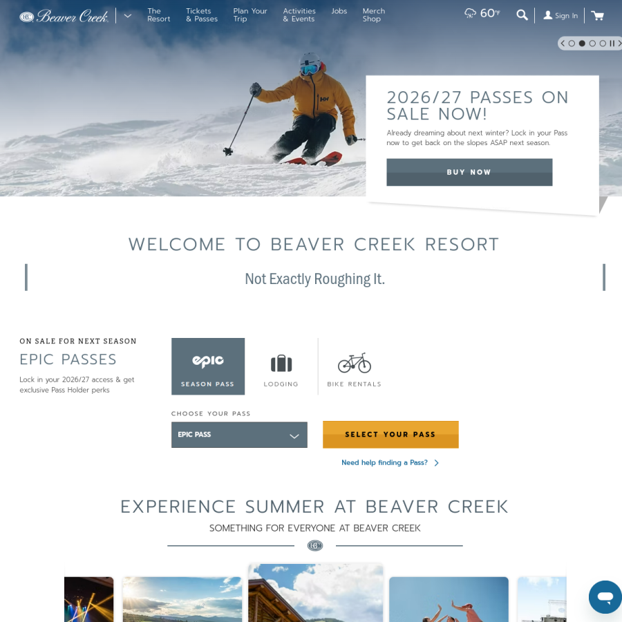 beavercreek.com homepage screenshot