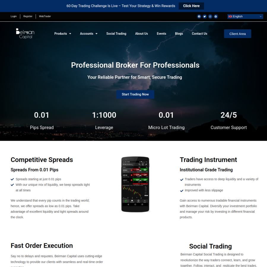 beirmancapital.com homepage screenshot