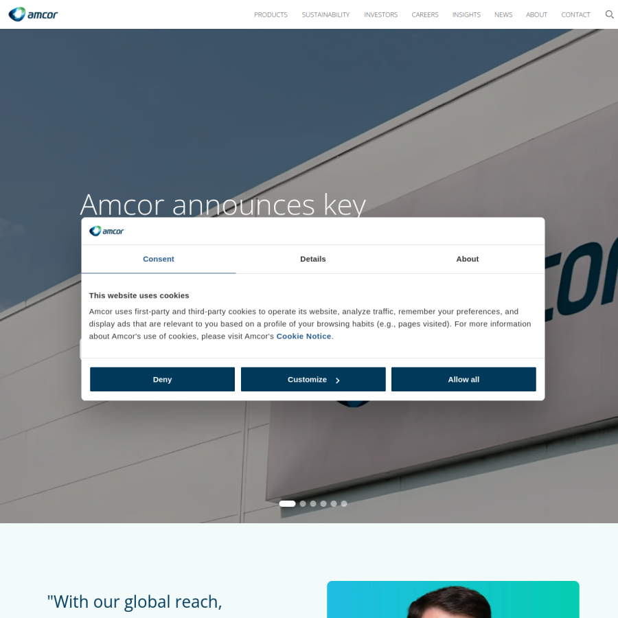 berryglobal.com homepage screenshot