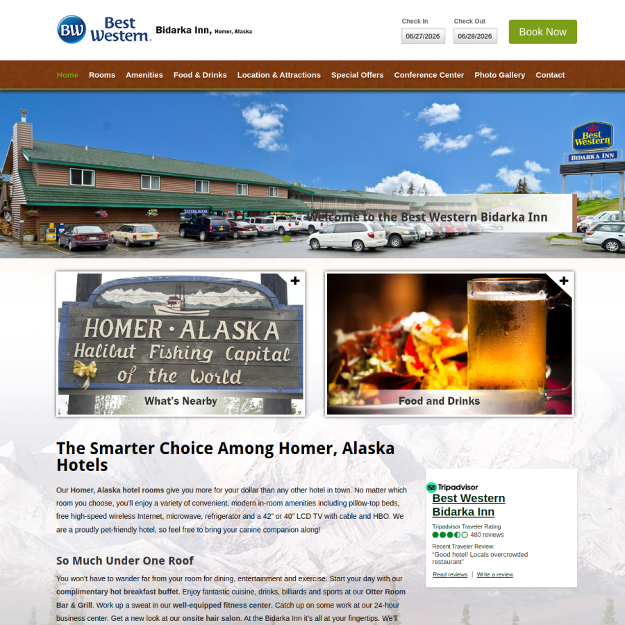 bidarkainn.com homepage screenshot