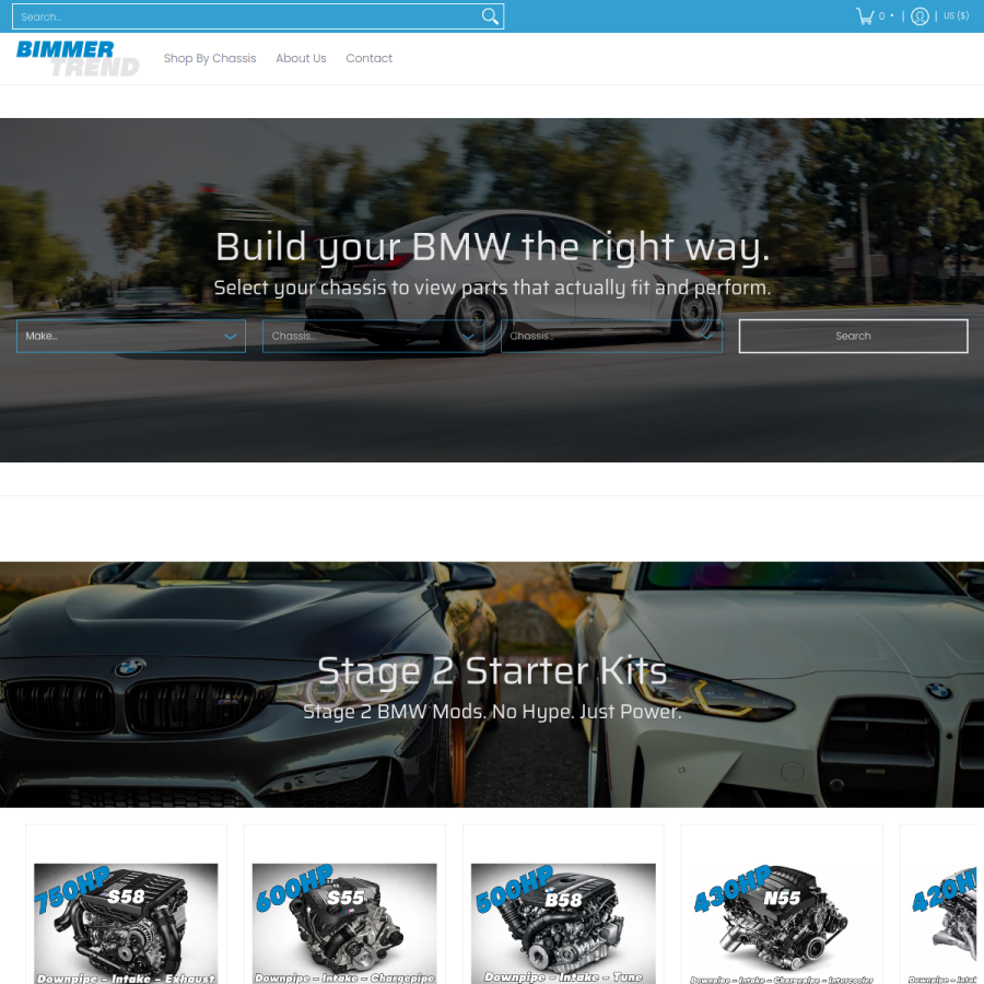 bimmertrend.com homepage screenshot