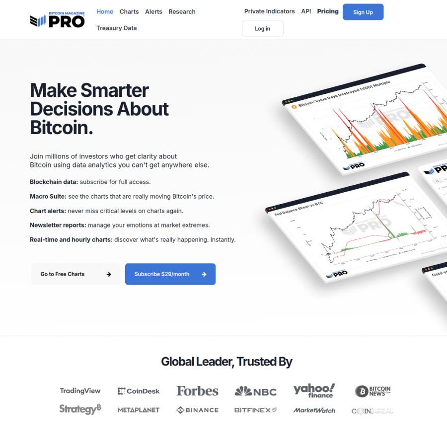 bitcoinmagazinepro.com homepage screenshot