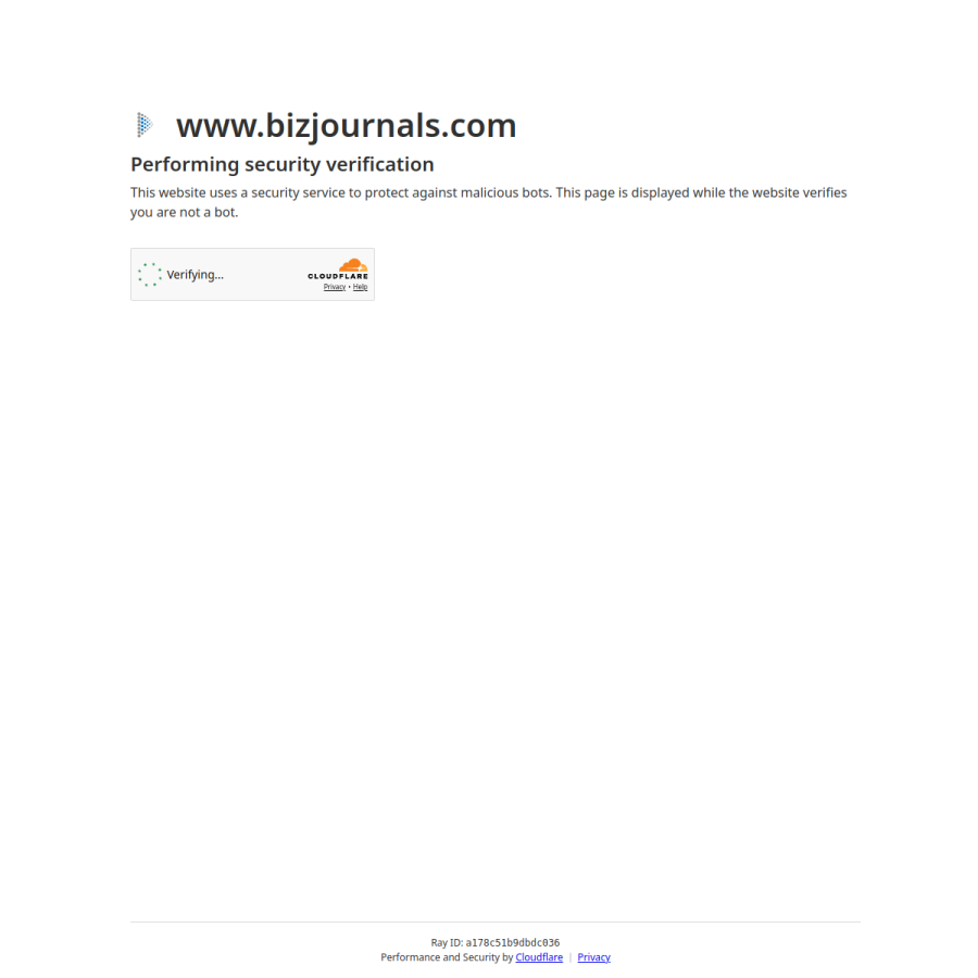 bizjournals.com homepage screenshot
