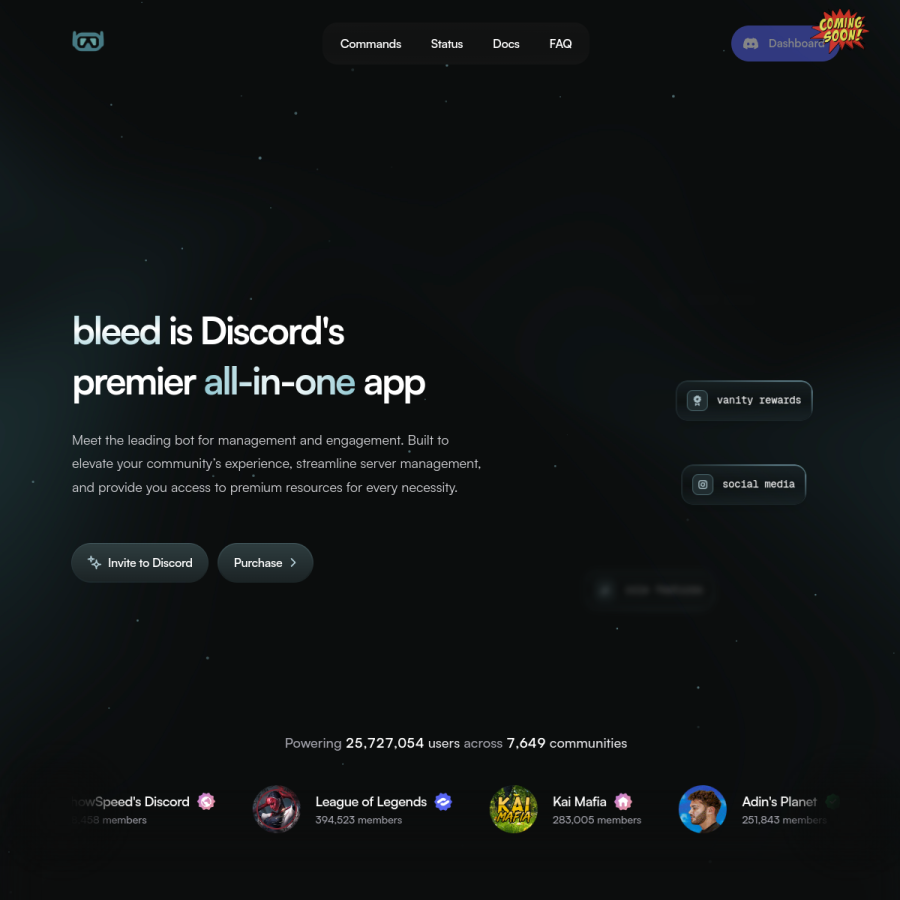 bleed.bot homepage screenshot