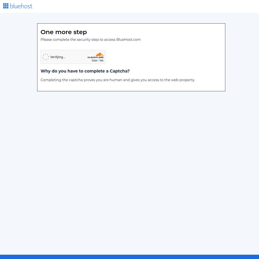bluehost.com homepage screenshot