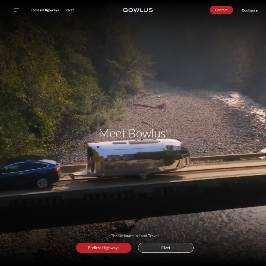 bowlus.com homepage screenshot