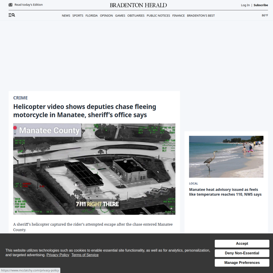 bradenton.com homepage screenshot
