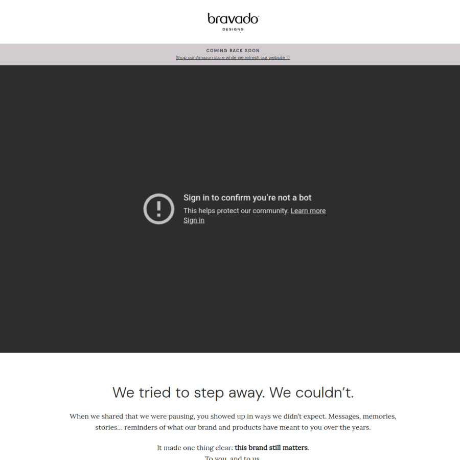 bravadodesigns.com homepage screenshot