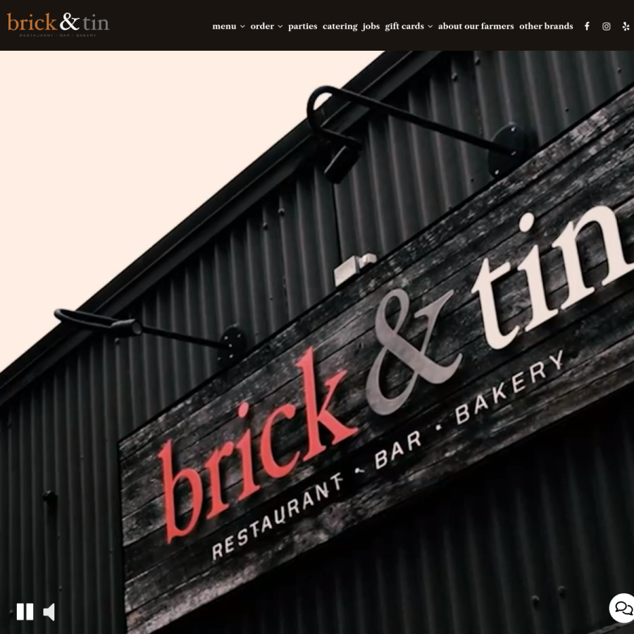brickandtin.com homepage screenshot