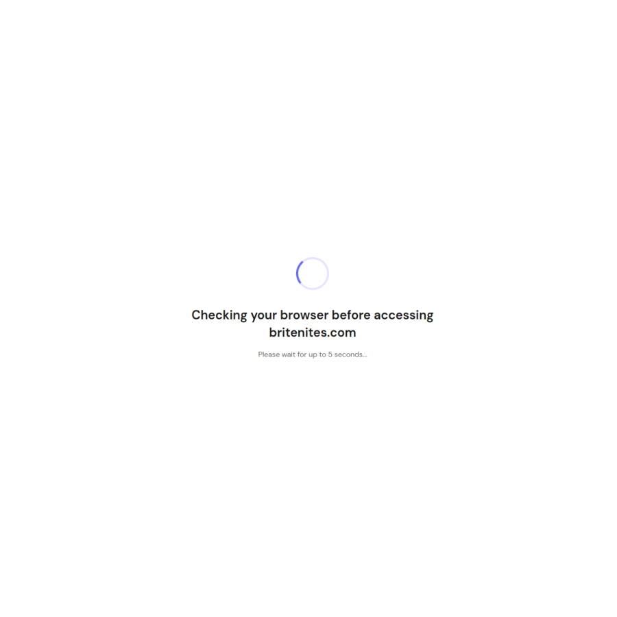 britenites.com homepage screenshot