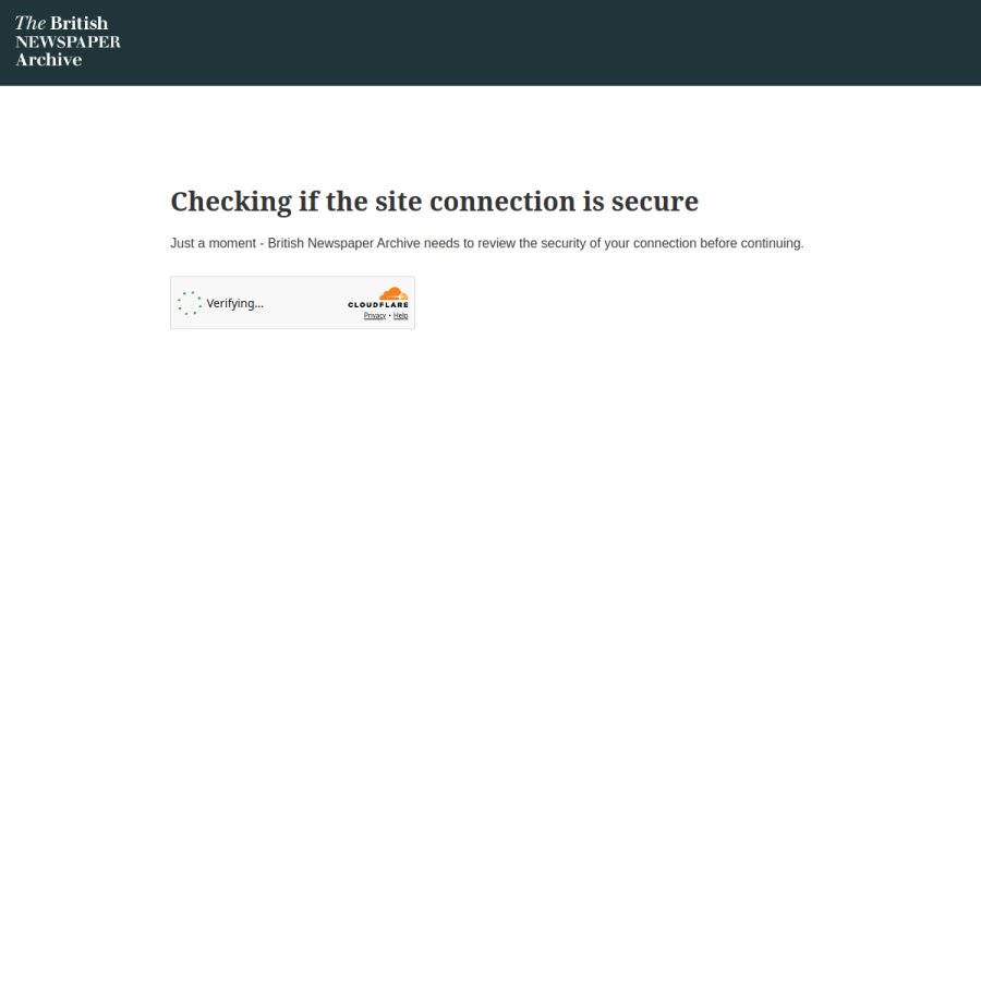 britishnewspaperarchive.co.uk homepage screenshot