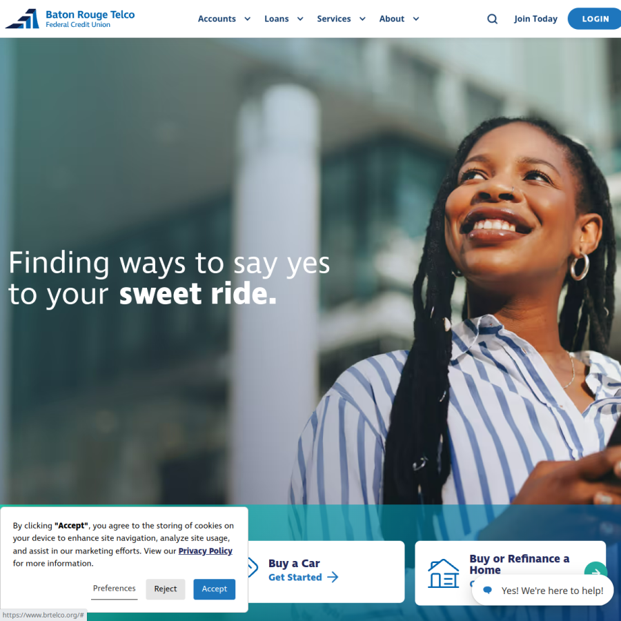 brtelco.org homepage screenshot