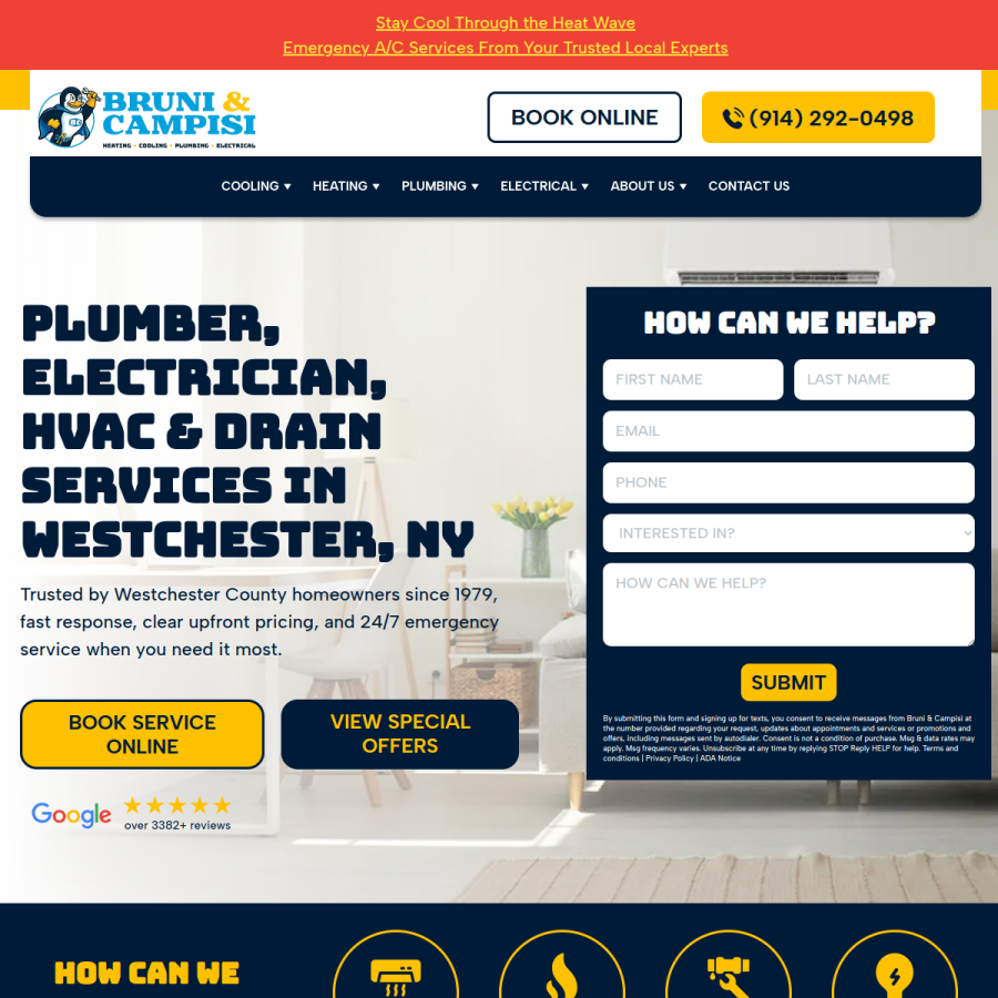 bruniandcampisi.com homepage screenshot