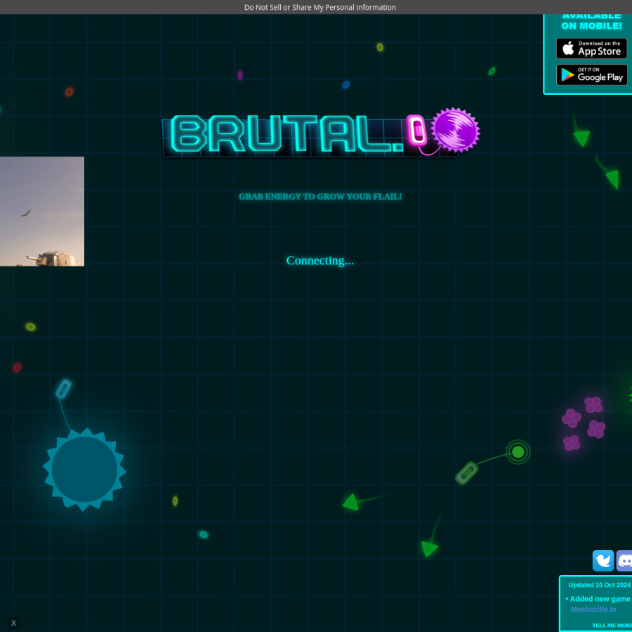 brutal.io homepage screenshot