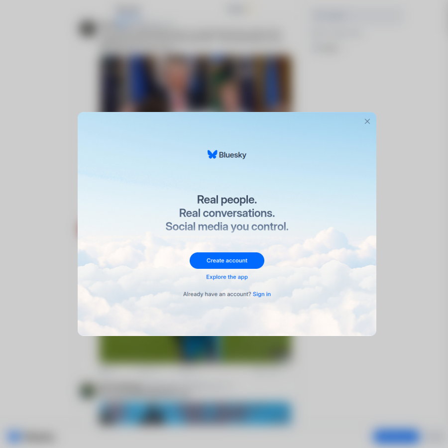 bsky.app homepage screenshot