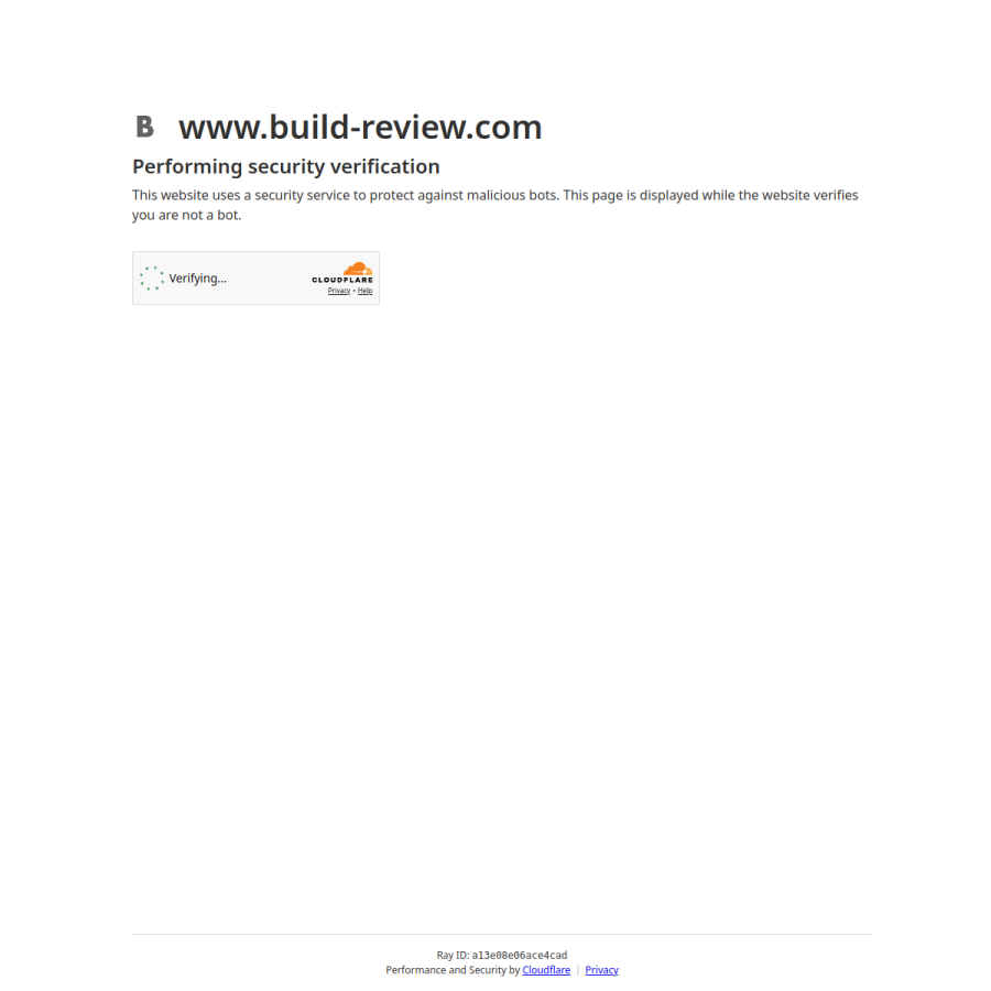 build-review.com homepage screenshot