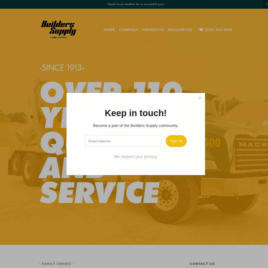 builderssupply.net homepage screenshot