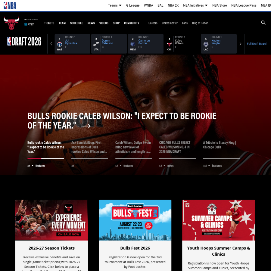 bulls.com homepage screenshot