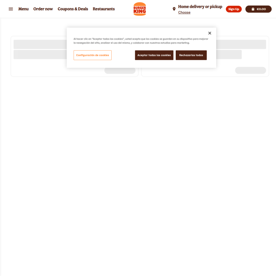 burgerking.es homepage screenshot