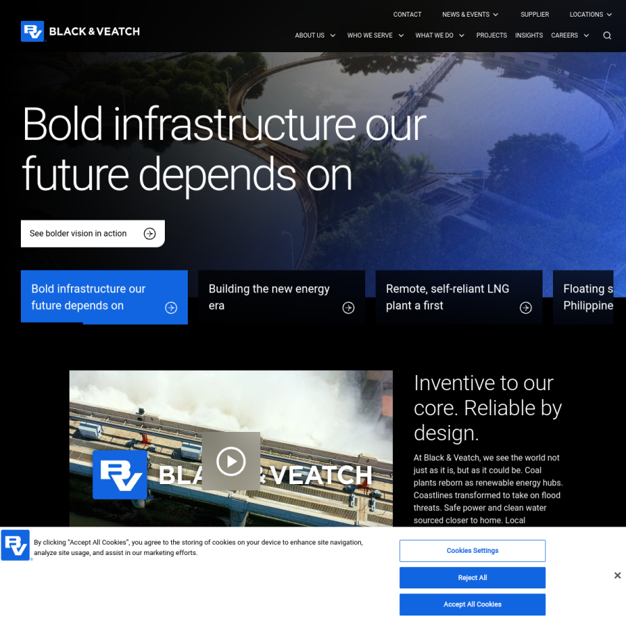 bv.com homepage screenshot
