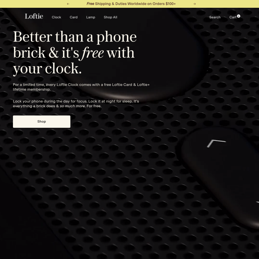 byloftie.com homepage screenshot