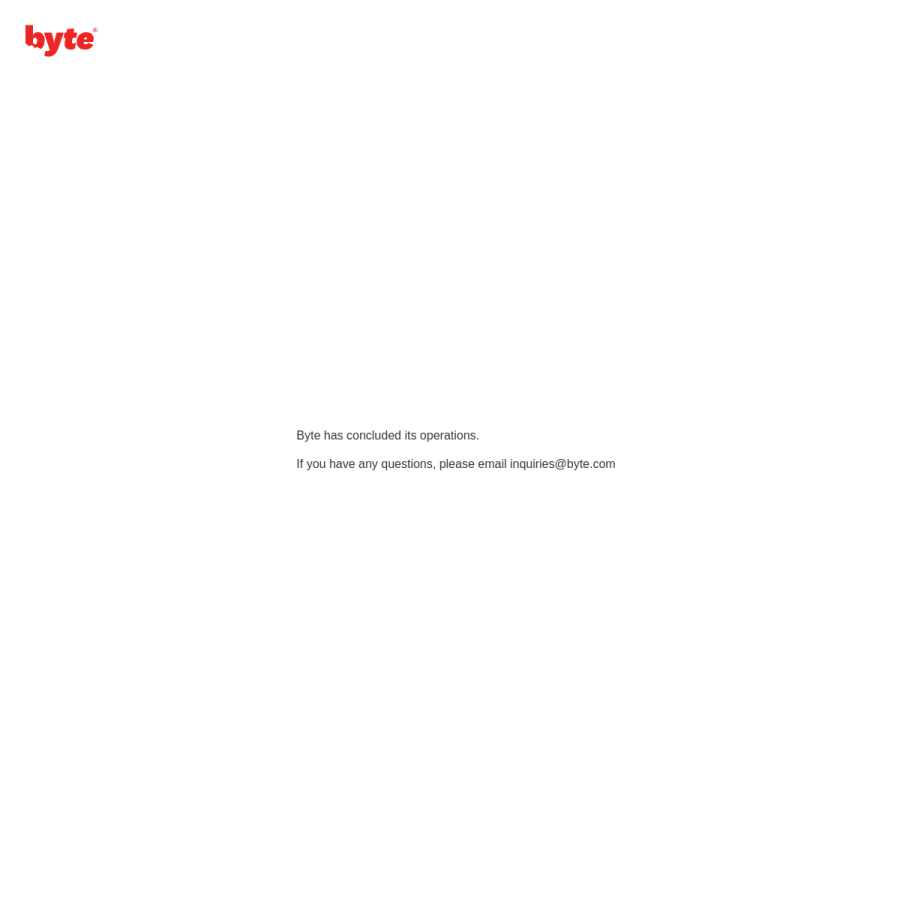 byte.com homepage screenshot
