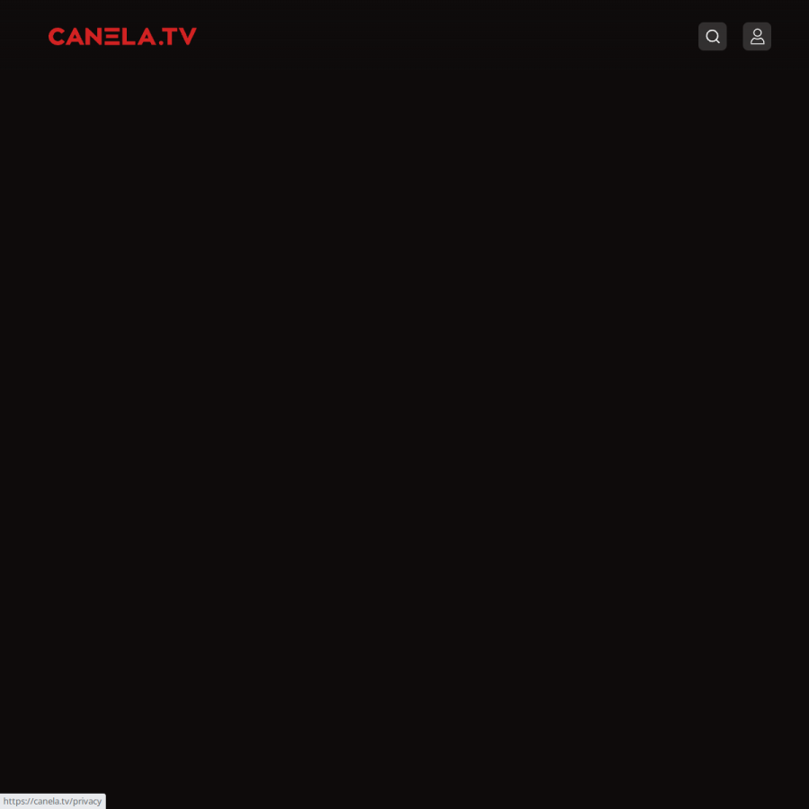 canela.tv homepage screenshot