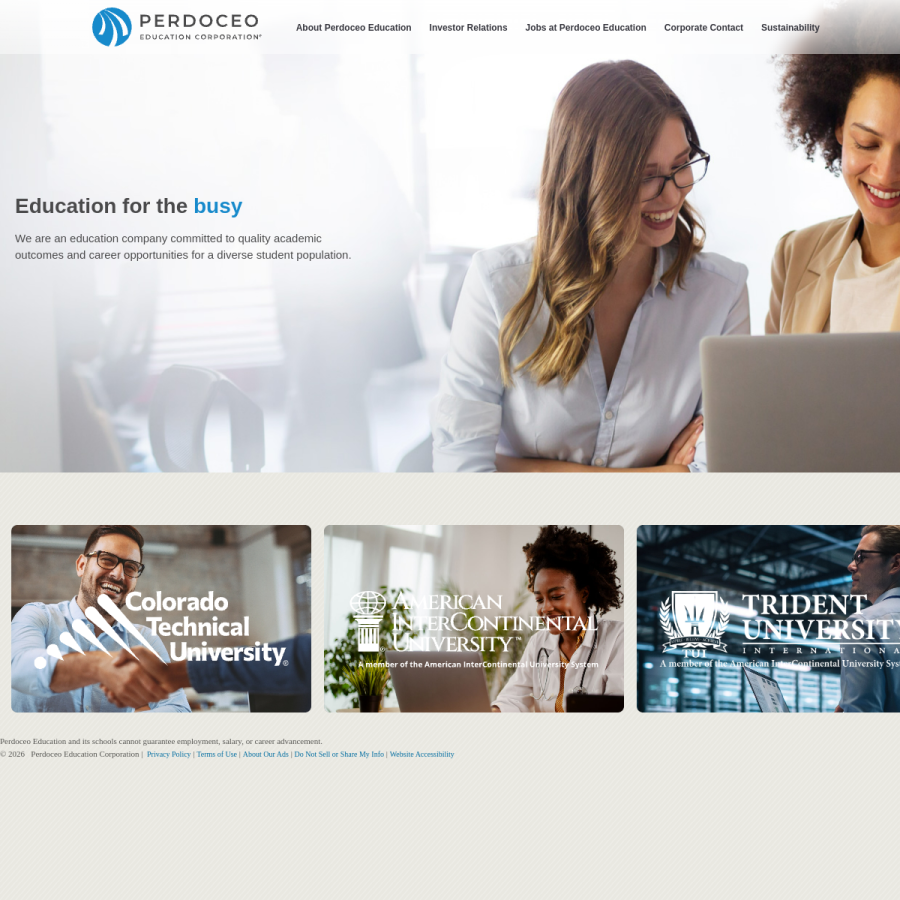 careered.com homepage screenshot
