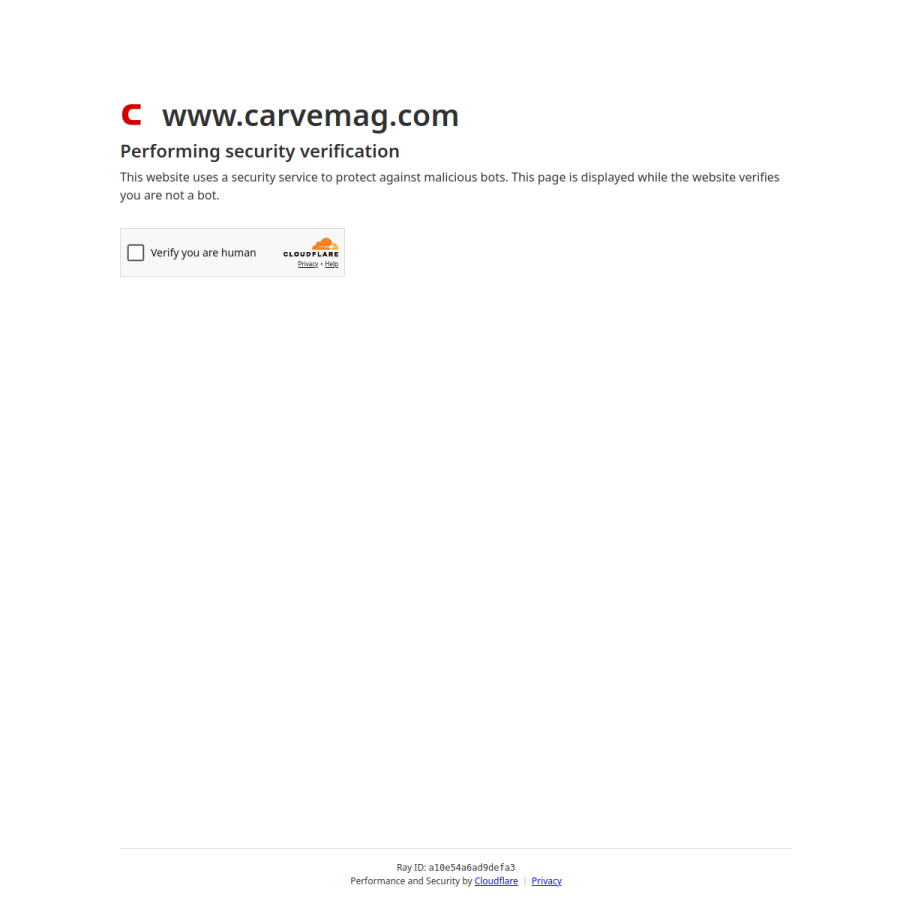 carvemag.com homepage screenshot