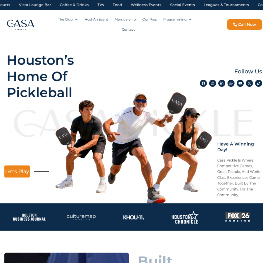 casapickle.com homepage screenshot