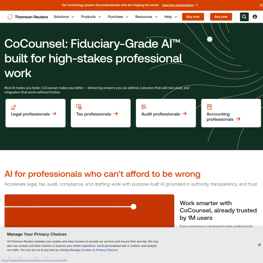casetext.com homepage screenshot