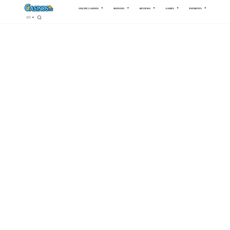 casinos.cc homepage screenshot