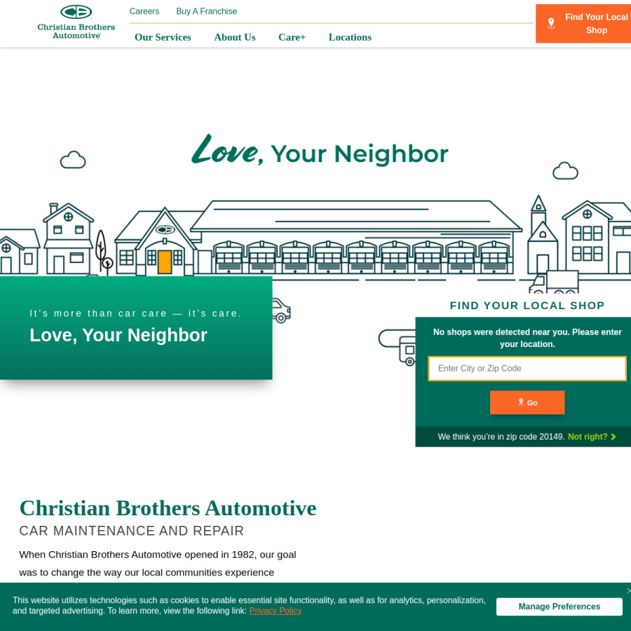 cbac.com homepage screenshot