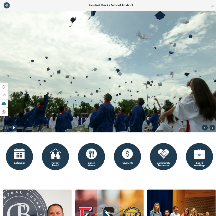 cbsd.org homepage screenshot