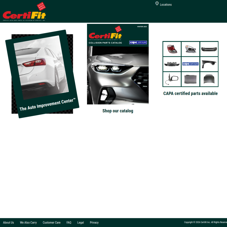 certifit.com homepage screenshot