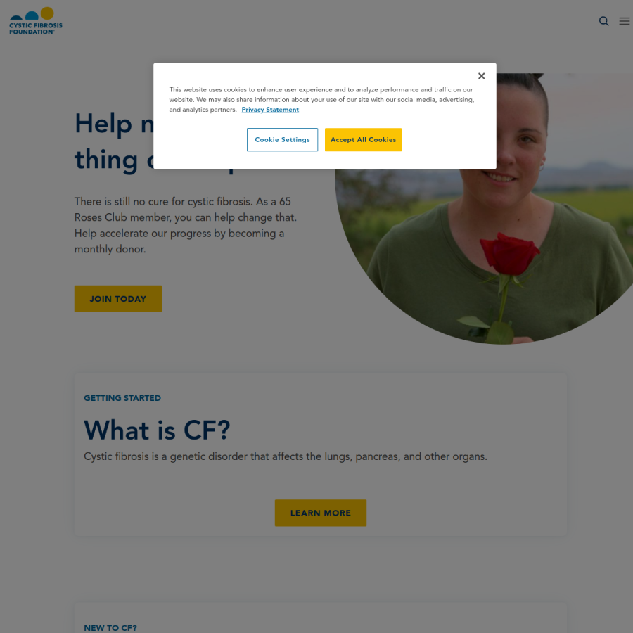 cff.org homepage screenshot