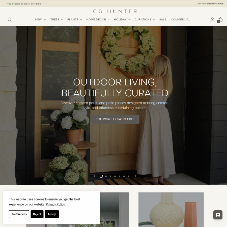 cghunter.com homepage screenshot