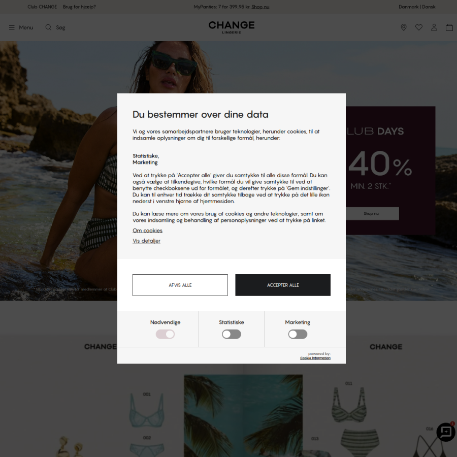 change.com homepage screenshot