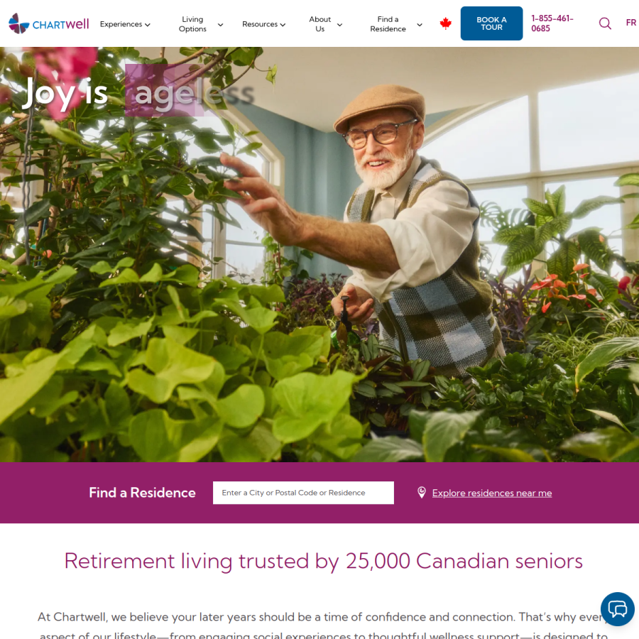 chartwell.com homepage screenshot