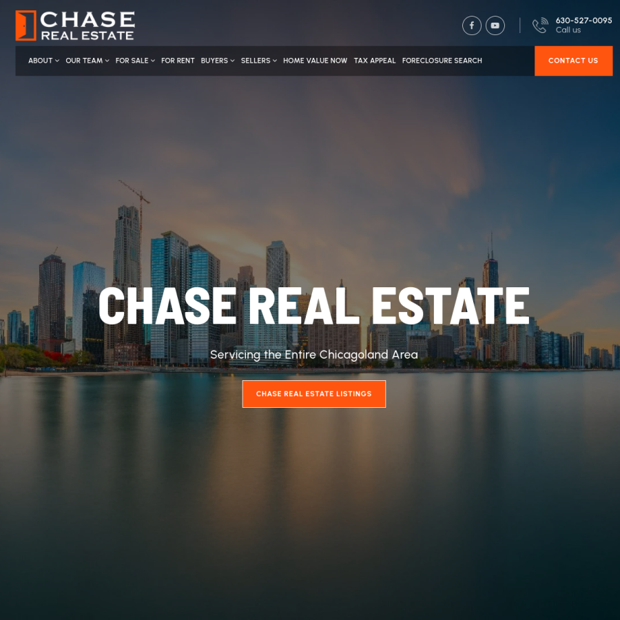 chasebroker.com homepage screenshot