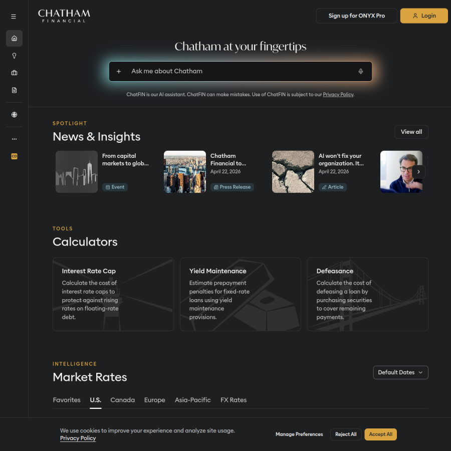 chathamfinancial.com homepage screenshot