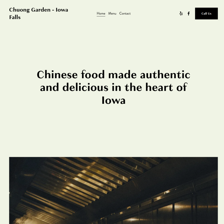 chuonggarden-if.com homepage screenshot