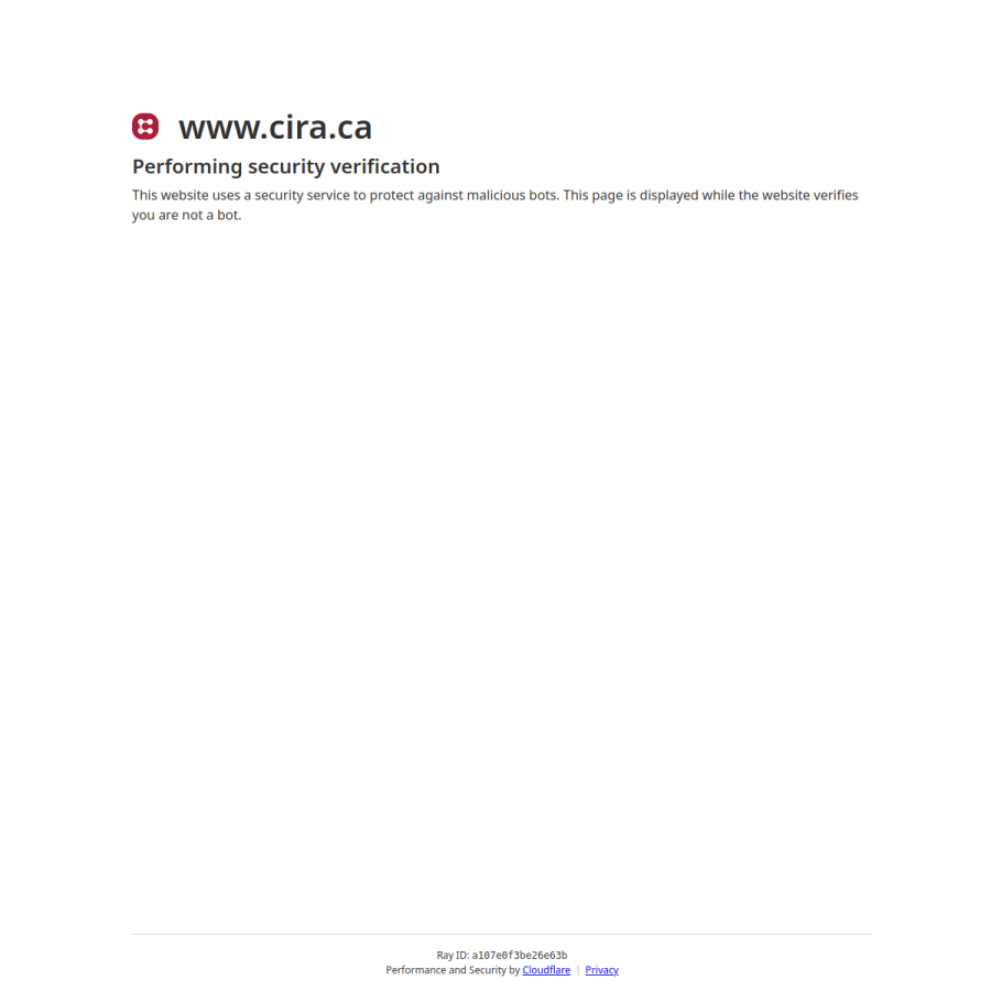 cira.ca homepage screenshot