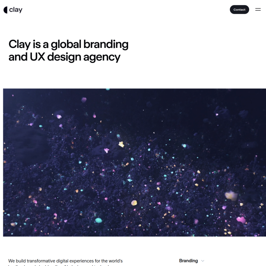 clay.global homepage screenshot