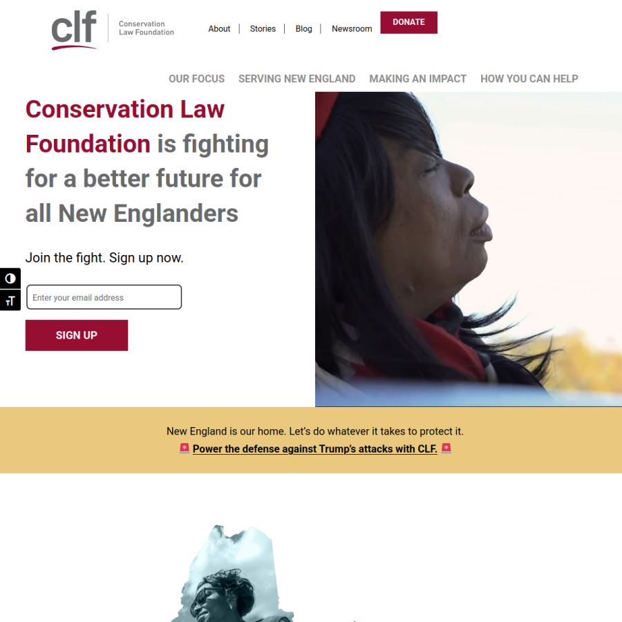 clf.org homepage screenshot