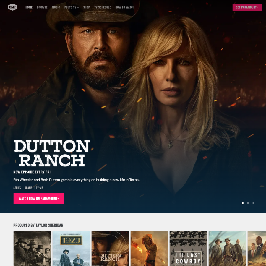 cmt.com homepage screenshot