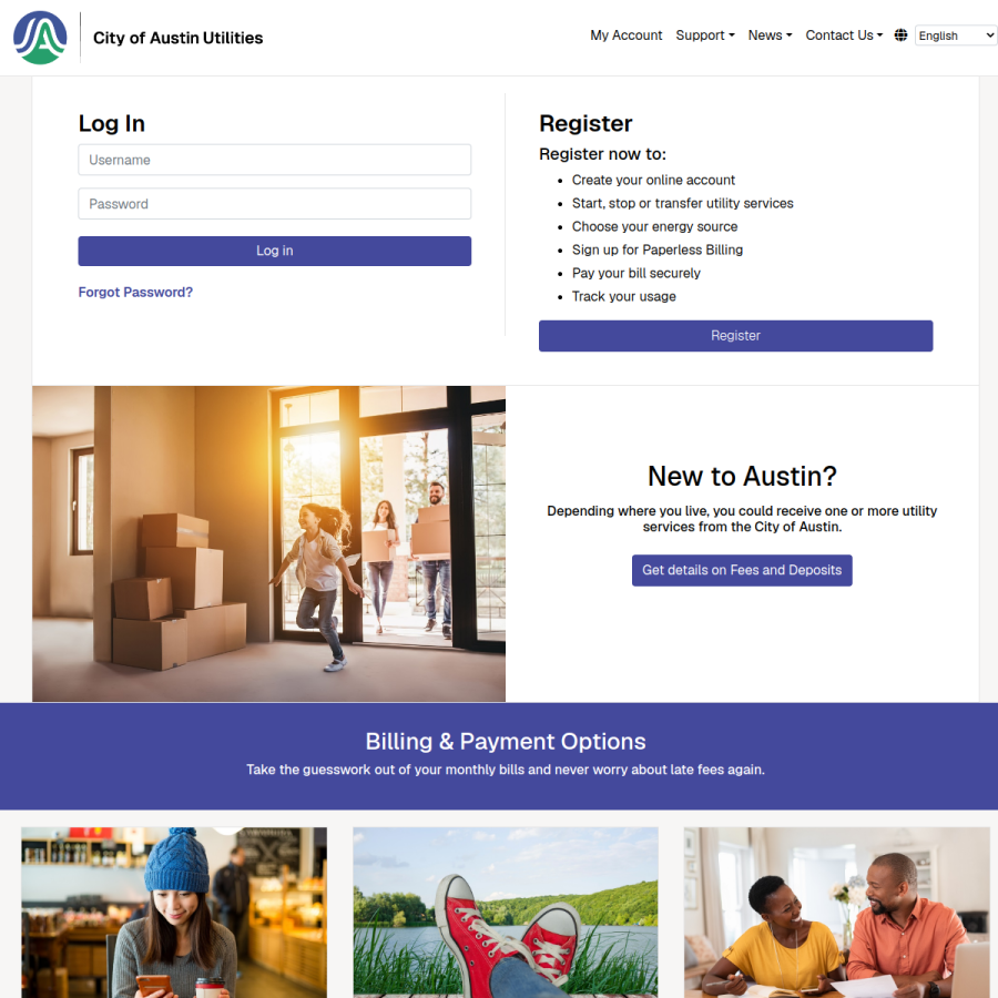 coautilities.com homepage screenshot