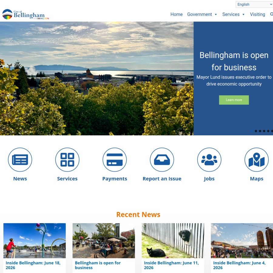 cob.org homepage screenshot