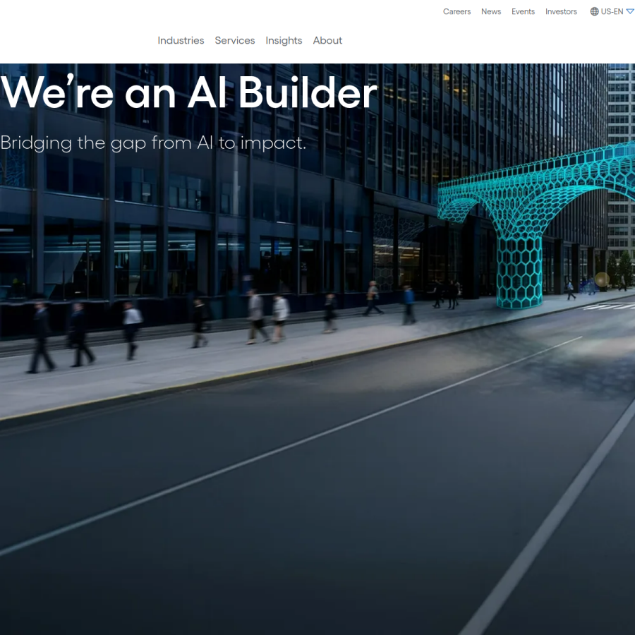 cognizant.com homepage screenshot